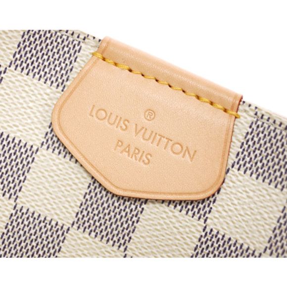 Louis Vuitton Damier Azur Graceful MM Shoulder Bag - Picture 4 of 10